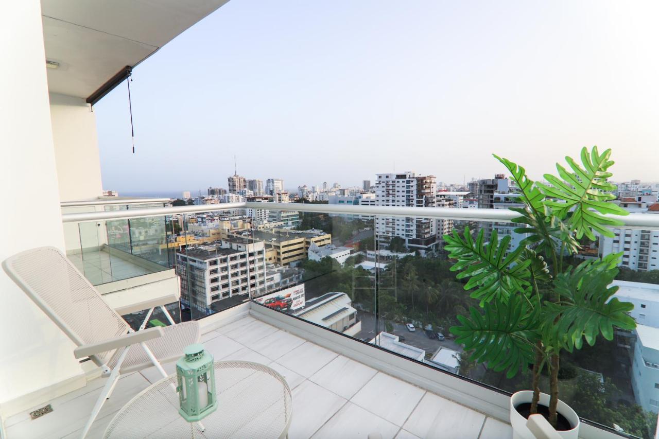 N1401 Espectacular Vista Downtown Santo Domingo Rd Apartment Bagian luar foto